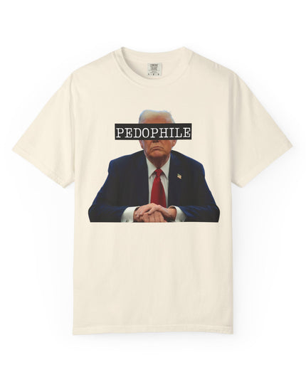 Trump is a pedophile comfort colors t-shirt