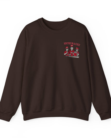 You're In A Cult, Cool-Aid drinking MAGA sweatshirt