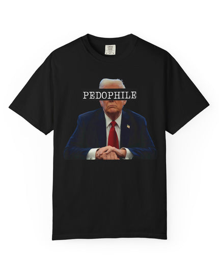 Trump is a pedophile comfort colors t-shirt