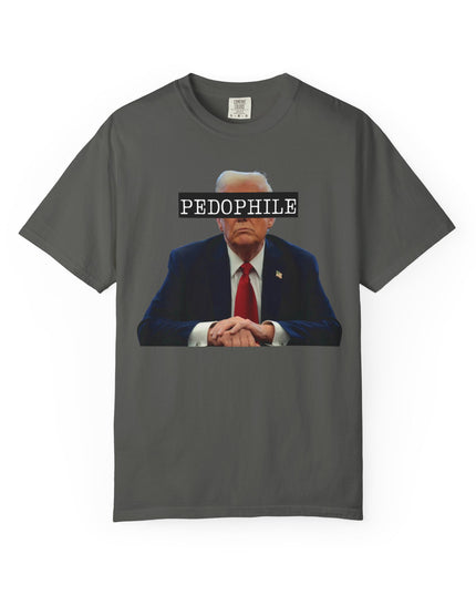 Trump is a pedophile comfort colors t-shirt