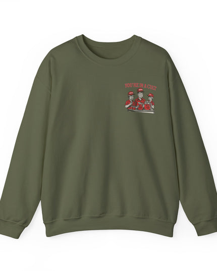 You're In A Cult, Cool-Aid drinking MAGA sweatshirt
