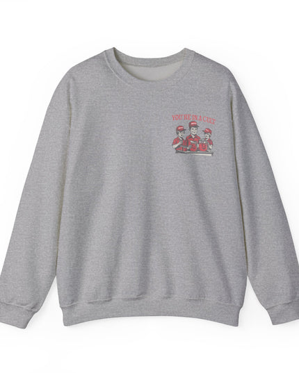 You're In A Cult, Cool-Aid drinking MAGA sweatshirt